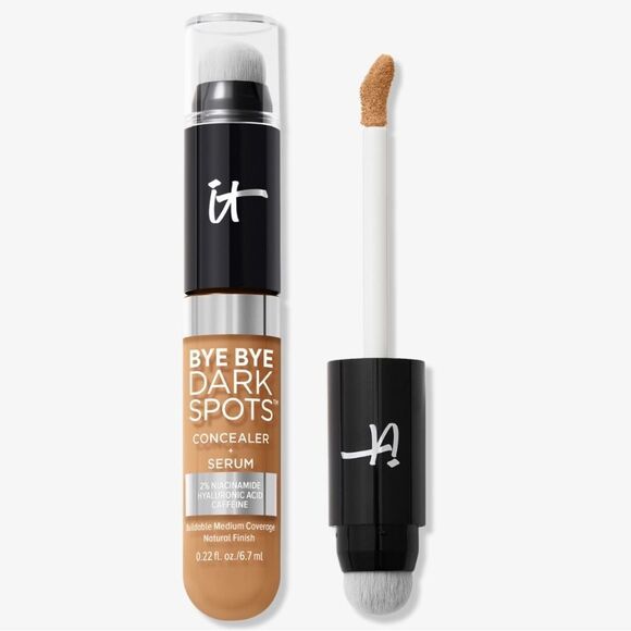 🌷IT Cosmetics Bye Bye Dark Spots Concealer + Serum FullSz Tan Cool 40 - Picture 1 of 14